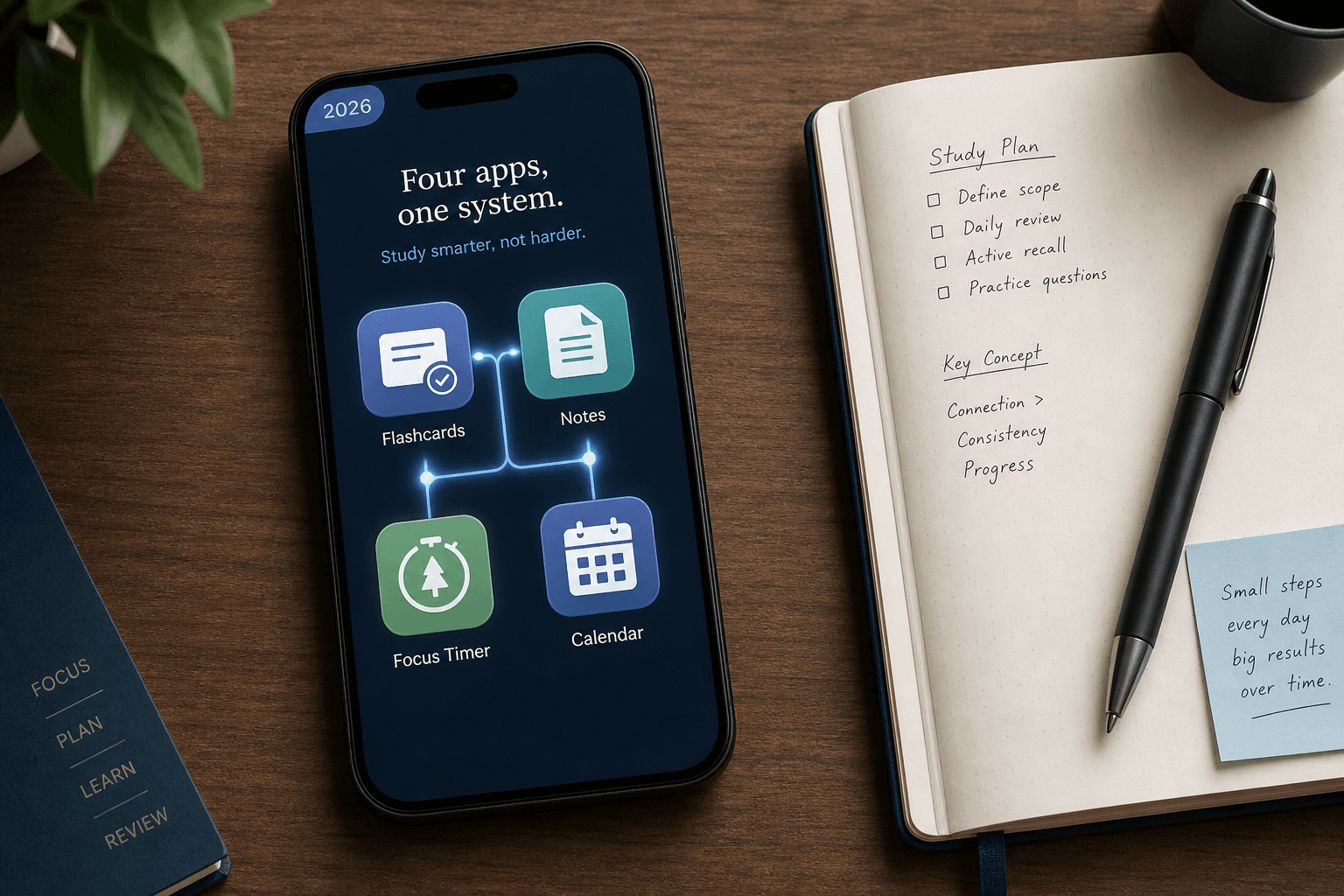 Best Study Apps 2026: Build a Smarter 3–4 App Stack (Not Just a List)