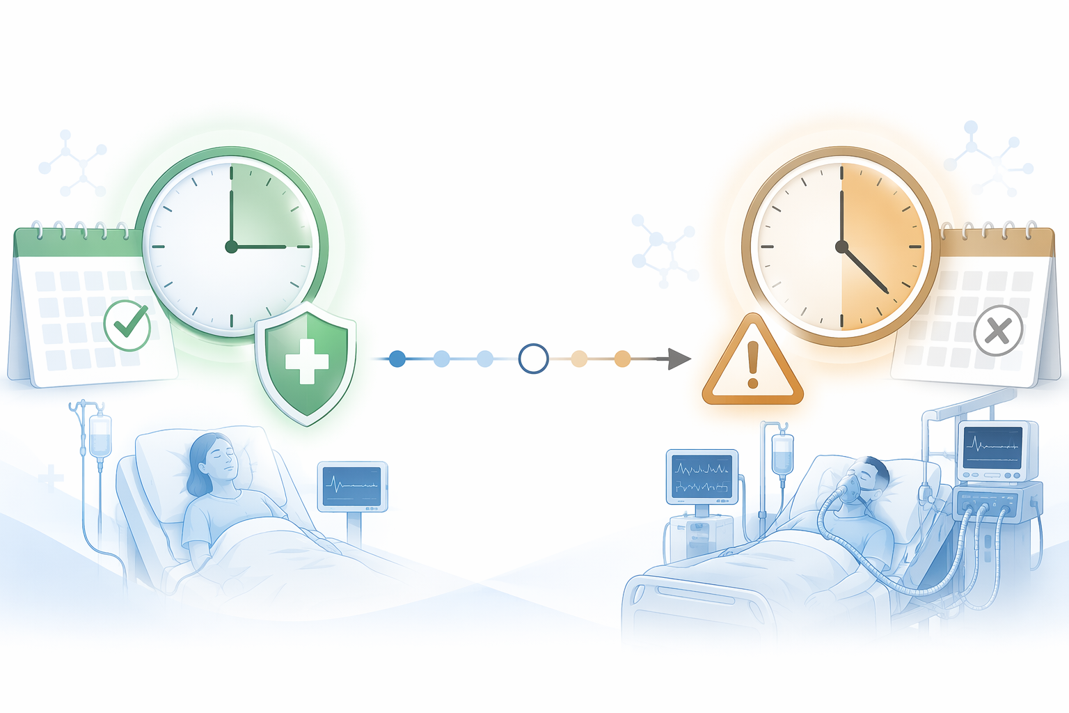 Comparison of treatment within 24 hours versus beyond 24 hours