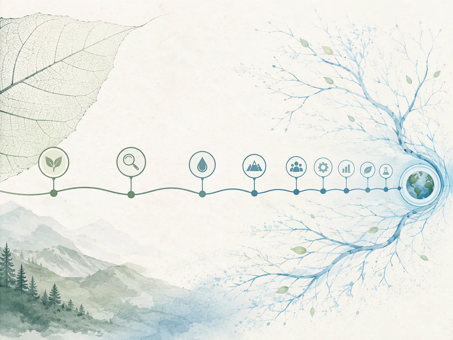 Spaced milestone path with checkpoint nodes for a long-term capstone project