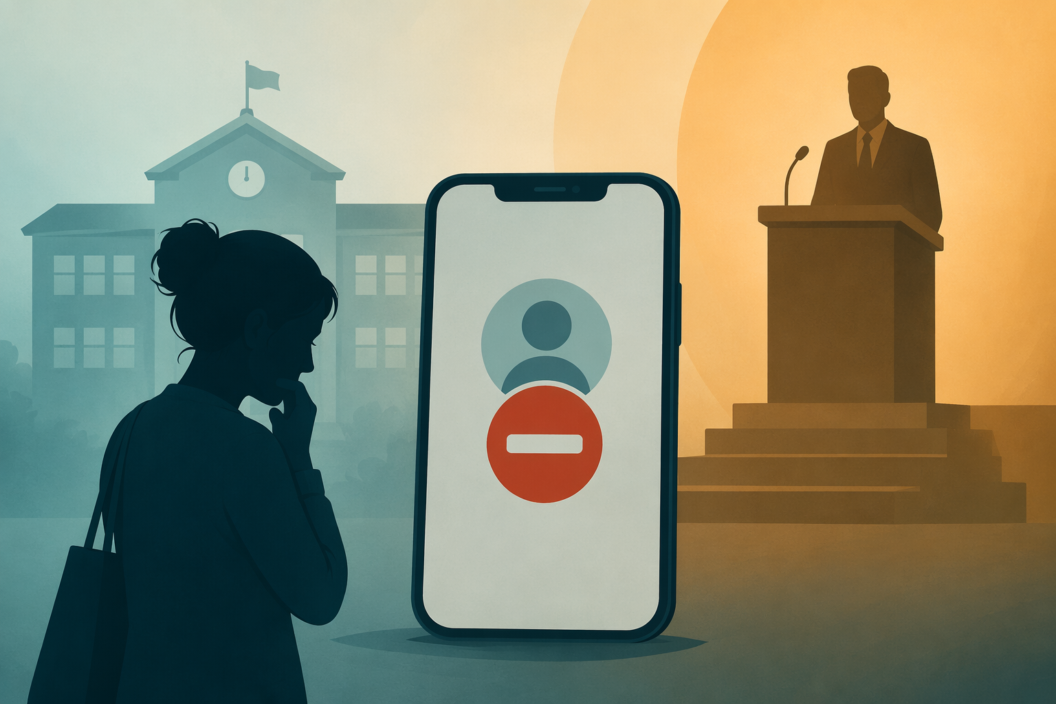 Your Free Speech Rights When a School Bans You from Social Media