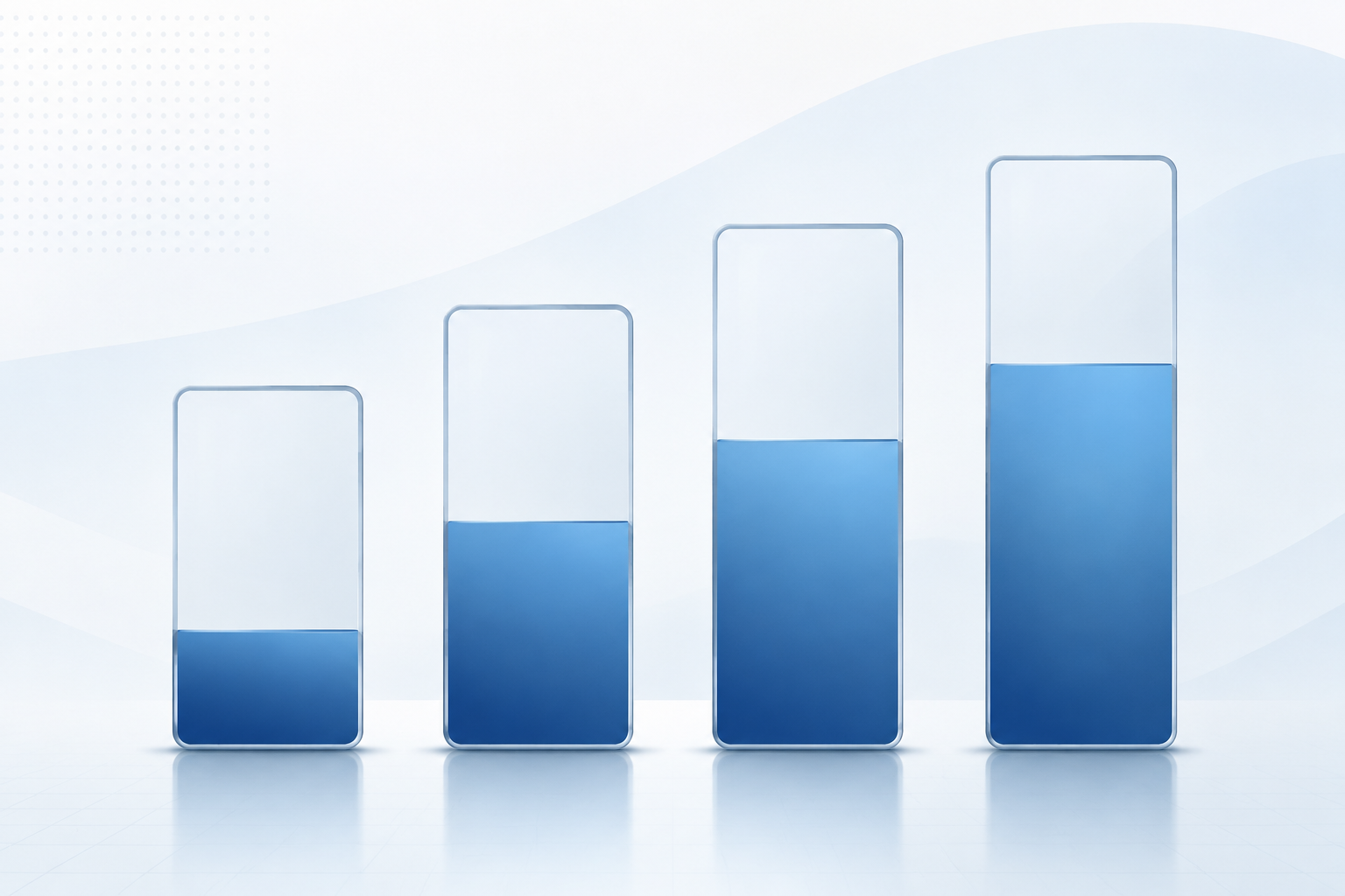 Four ascending H-1B wage-level bars showing selection probability rising from Level I to Level IV