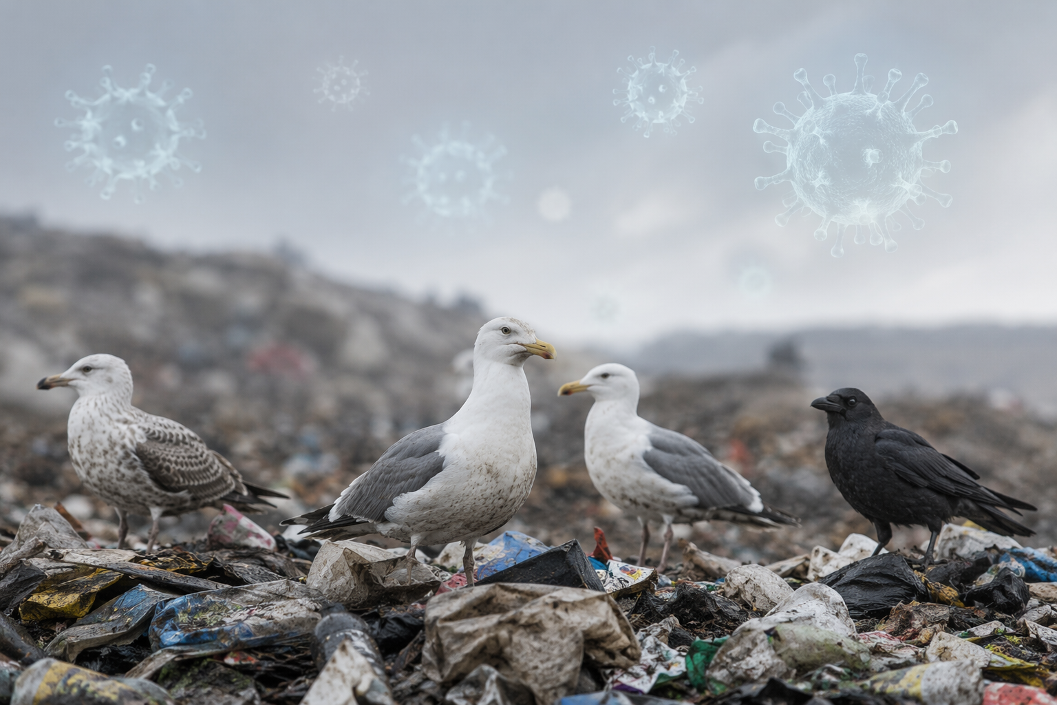 Can Gulls and Crows Carry Human Norovirus? A Student's Guide