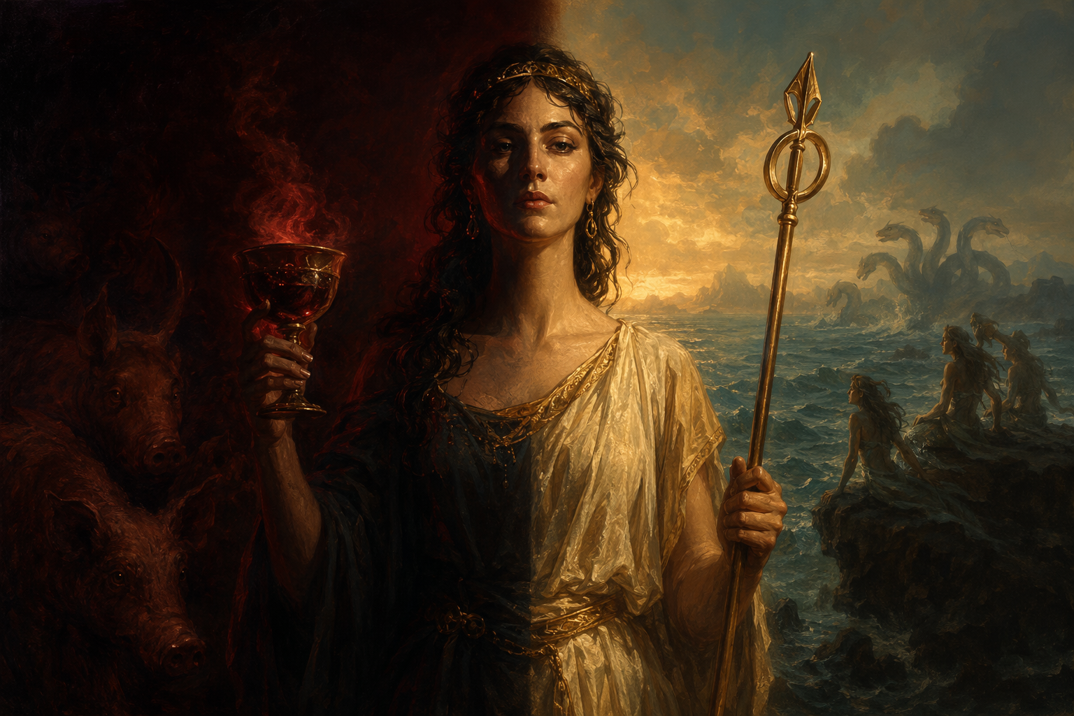 Circe’s Role in the Odyssey — Villain, Helper, or Both?