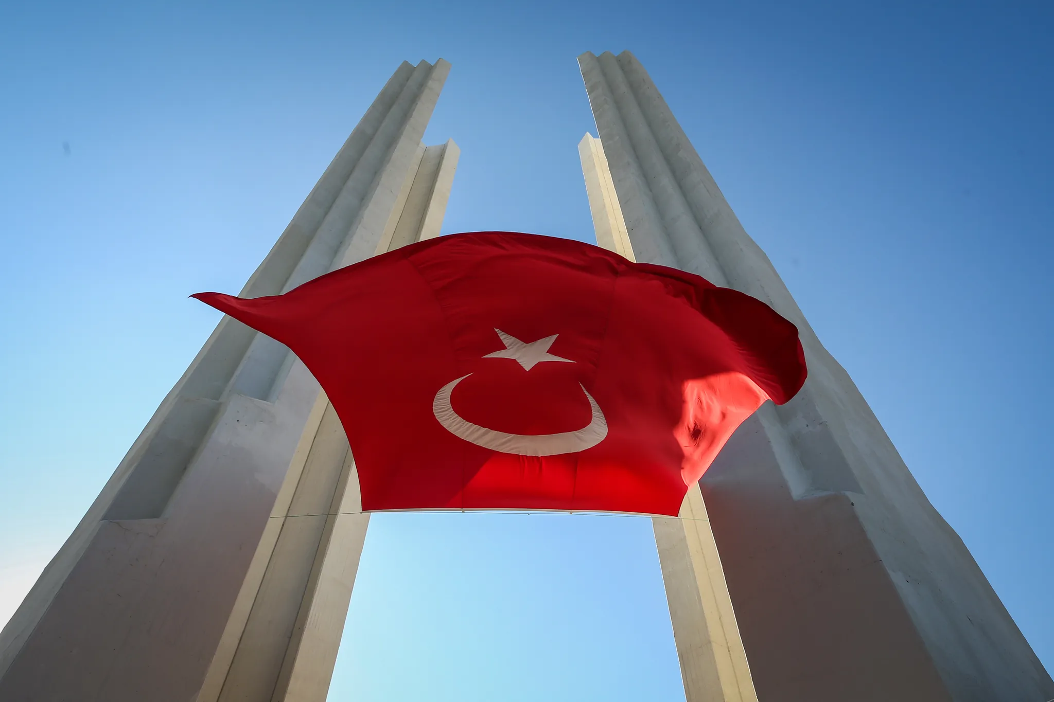 The 1071 Malazgirt Victory Monument in Malazgirt, Muş Province, Turkey