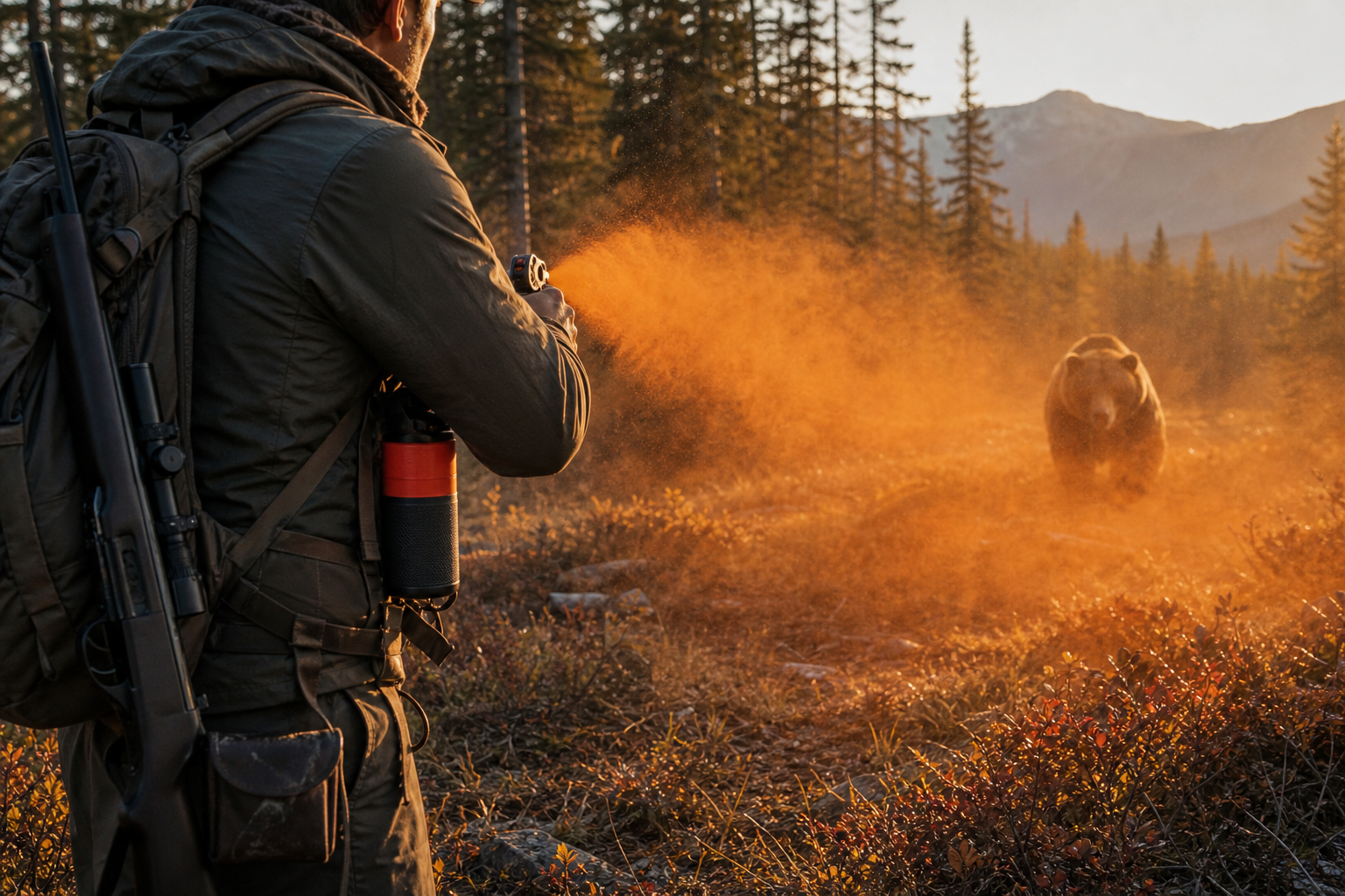 Why bear spray outperforms firearms for hunter safety