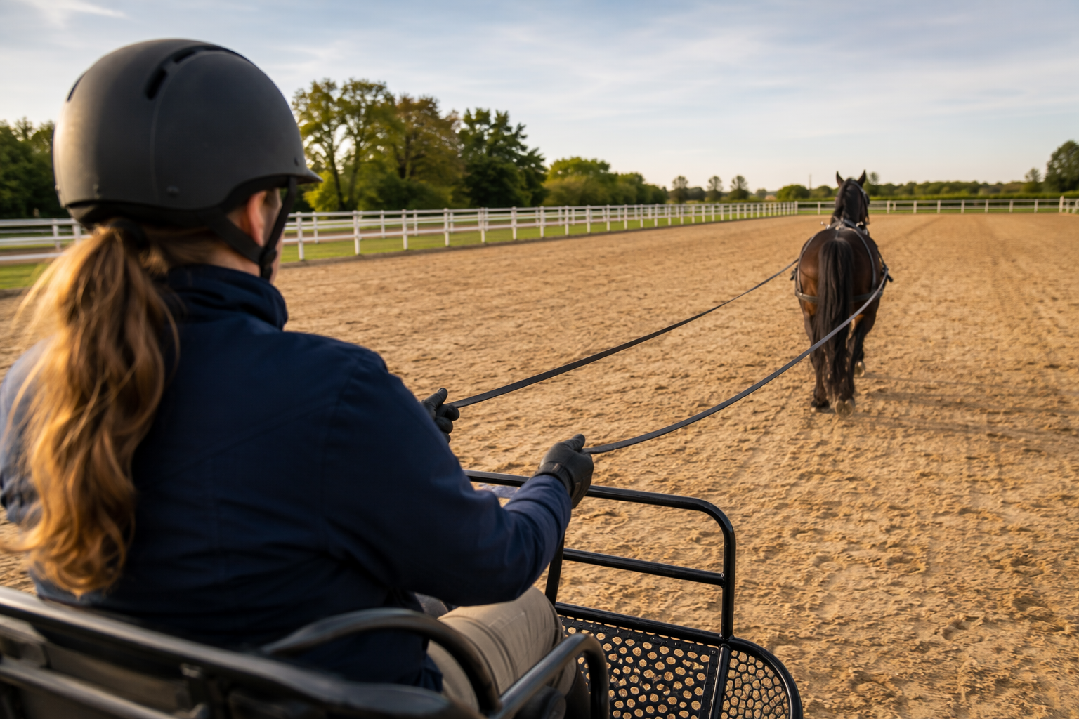 How to Teach Carriage Driving with a Progressive Lesson Sequence