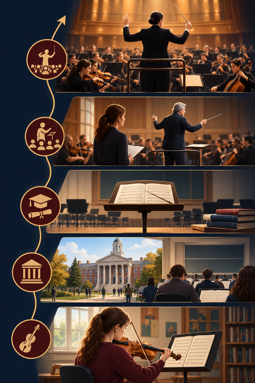 Music Conductor Career Path: Steps, Timeline, and Salary Insights