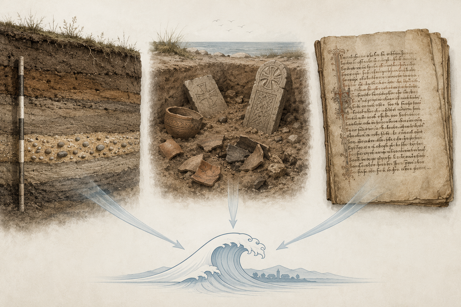 How Scientists Reconstruct Medieval Tsunami History